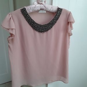 Vintage Singwing Pink Blouse xl